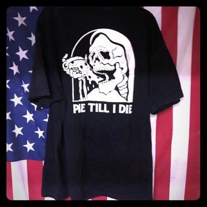 Sketchy Tank Pie Till I Die Tee